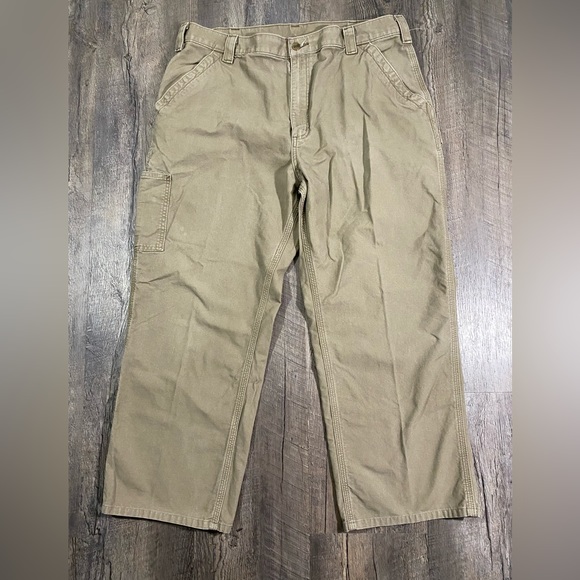 CARHARTT Loose Original Fit Mens Jeans - Picture 4 of 6